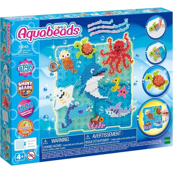 Aquabeads Ocean Splash Scene Kids/Childrens Interactive Play Toy Playset 3+