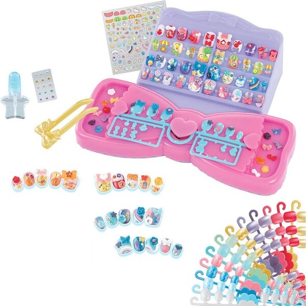 Aquabeads Design 'n' Display Nail Studio Kids/Childrens Interactive Toy 4+