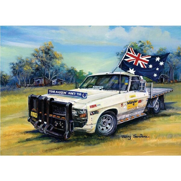 1000pc Blue Opal Aussie As Jigsaw Puzzle Family Interactive Toy Playset 12+