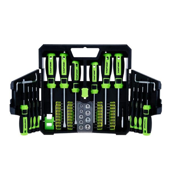 Taipan Assorted Range 63PCE Tools Set Handyman in Blow Mold Case Hand Tools Set