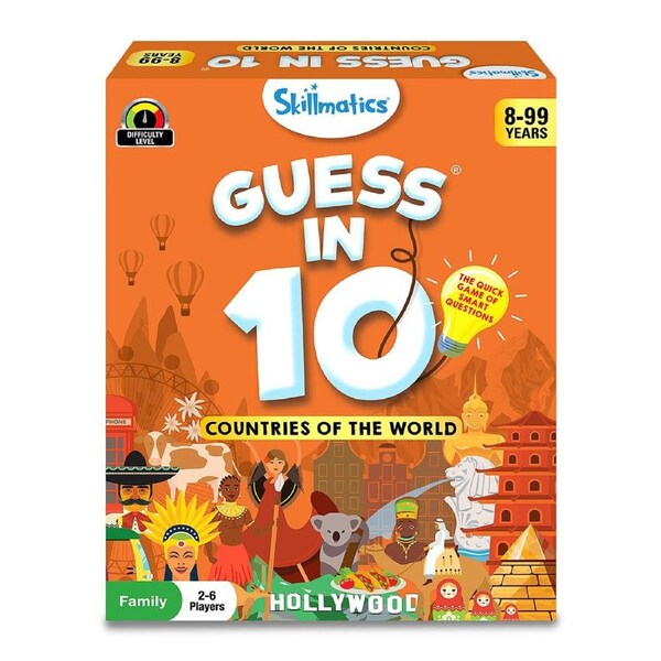 Skillmatics Guess in 10 Countries of the world Kids/Childrens Interactive Toy 8+