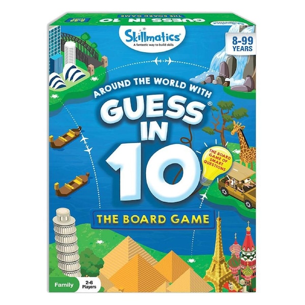 Skillmatics Guess in 10 Board Game Kids/Childrens Interactive Toy Playset 8+