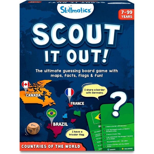 Skillmatics Scout it Out! Countries Kids/Childrens Interactive Toy Playset 7+