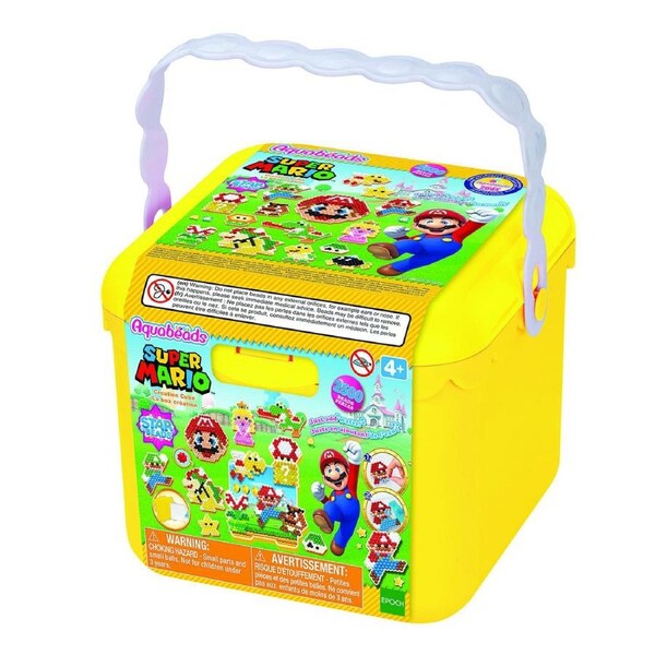 Aquabeads Super Mario Creation Cube Kids/Childrens Interactive Toy Playset 3+