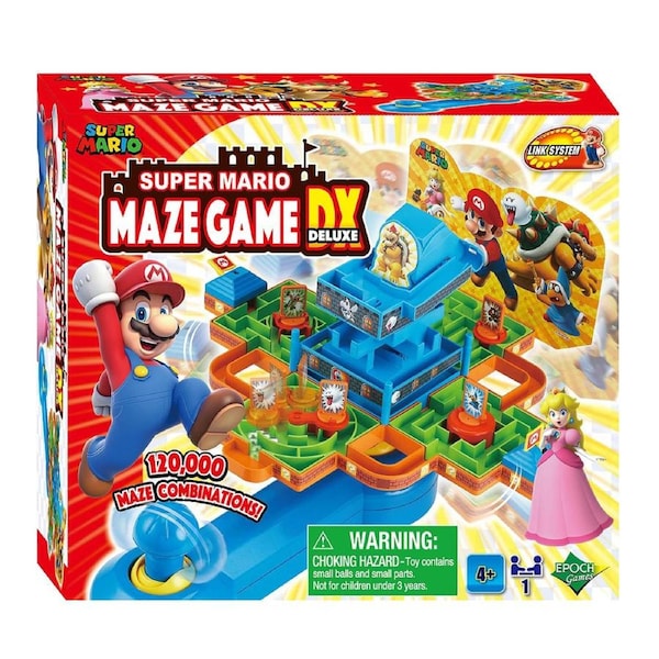 Super Mario Maze Game DX Educational Kids/Childrens Interactive Toy Playset 3+