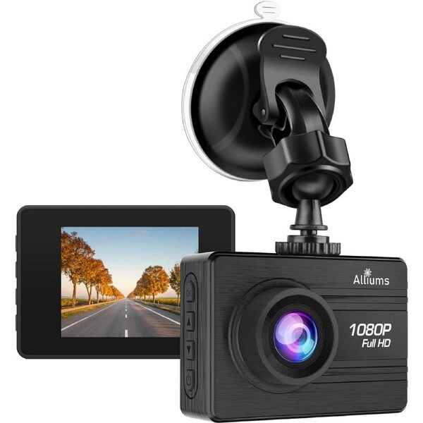 ALLIUMS Dash Camera with 1080P, FHD, DVR, 170°Wide Angle, AC-05