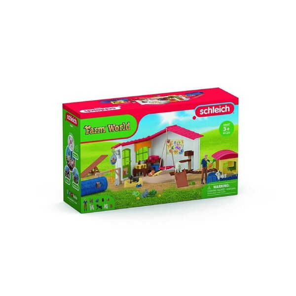 Schleich Kids/Childrens Toy Play Replica Figurine Pet Hotel Playset 3y+
