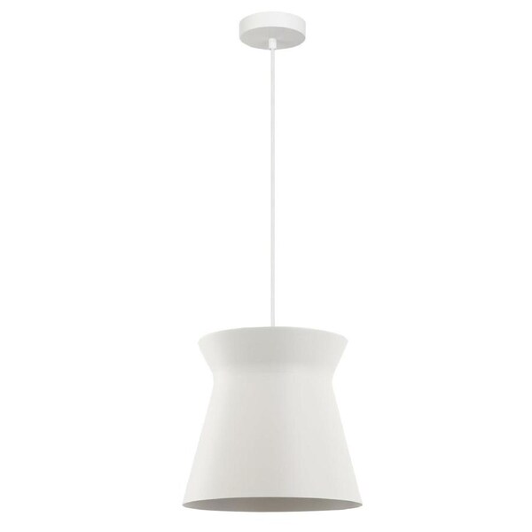 Diablo Cone Flat Top Pendant Light White