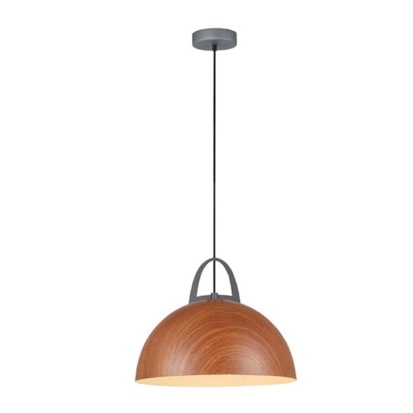 Legna Dome Shape Pendant Light Salem Oak Wood