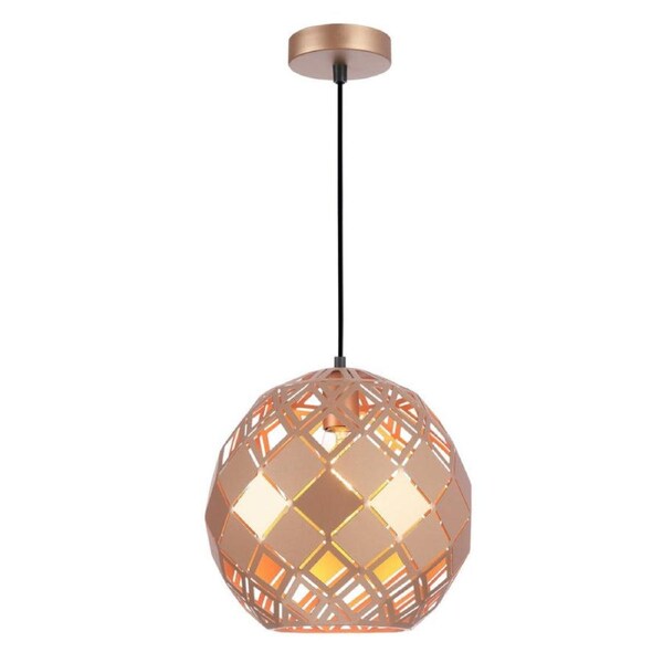 Tuile Wine Glass Shape Pendant Light Large Champagne Gold