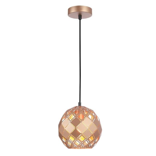Tuile Wine Glass Shape Pendant Light Small Champagne Gold
