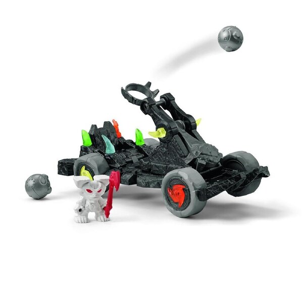 Schleich Kids/Childrens Toy Replica Figurine Catapult with Mini Creature 7y+