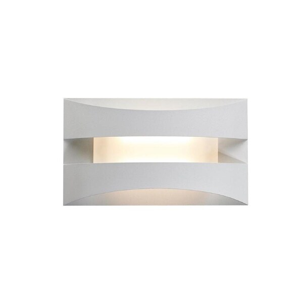 Cardiff City Series Tri-CCT Dimmable Wall Light White