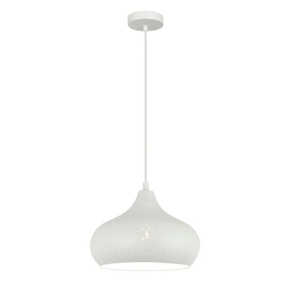 Marrakesh Champagne Glass Shape Pendant Light White