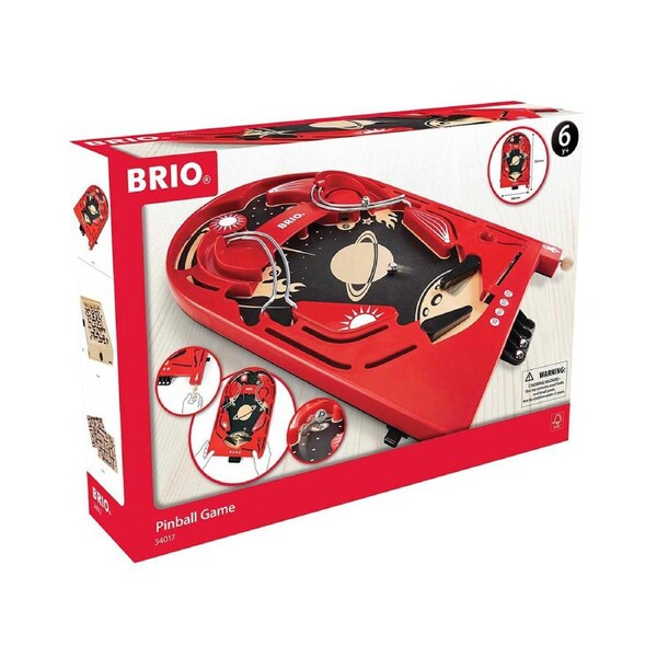 Brio Game - Pinball Game Kids/Childrens Wooden Interactive Play Toy 6Y+