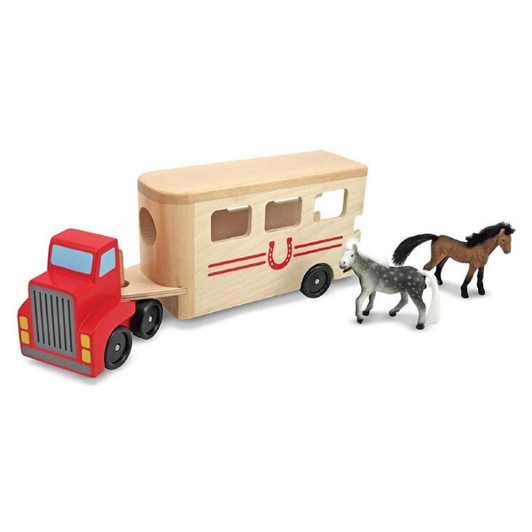 Melissa & Doug Horse Carrier Kids/Childrens Interactive Pretend Play Toy 3+
