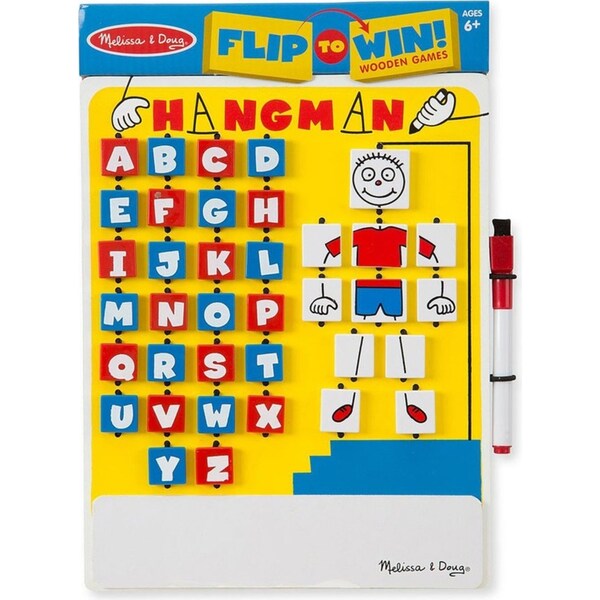 Melissa & Doug Hangman Kids/Childrens Interactive Interactive Play Toy 6+