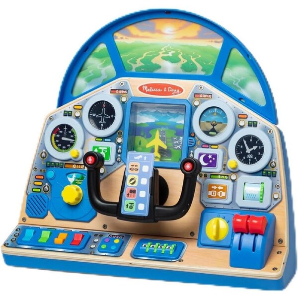 Melissa & Doug Jet Pilot Interactive Dashboard Kids/Childrens Play Toy 3+