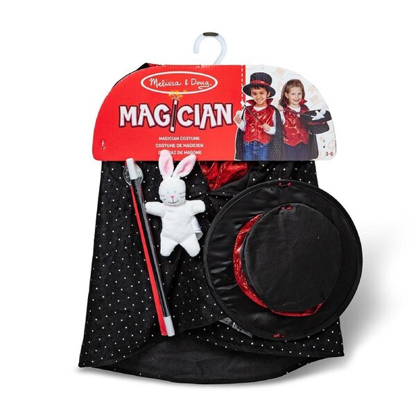 Melissa & Doug Magician Costume Set Kids/Childrens Play Toy 3+