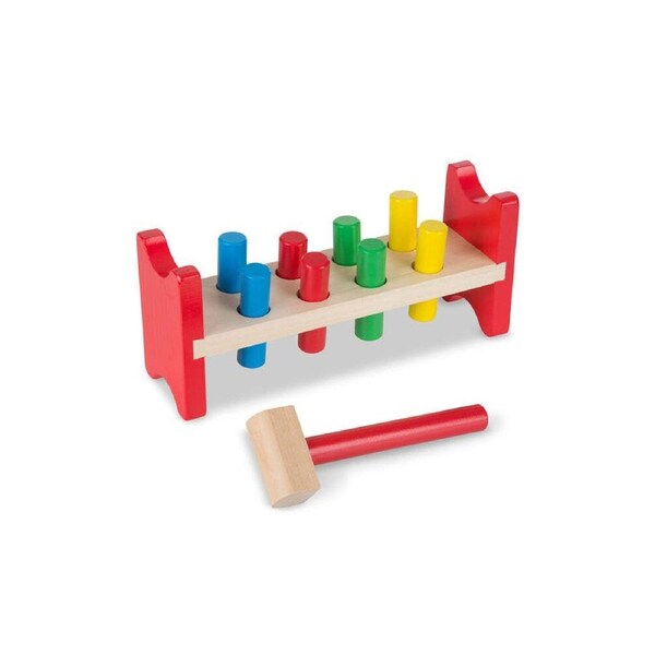 Melissa & Doug Pound-A-Peg Kids/Childrens Interactive Pretend Play Toy 2+