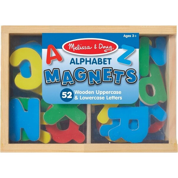 Melissa & Doug Alphabet Magnets 52pc Kids/Childrens Interactive Play Toy 2+