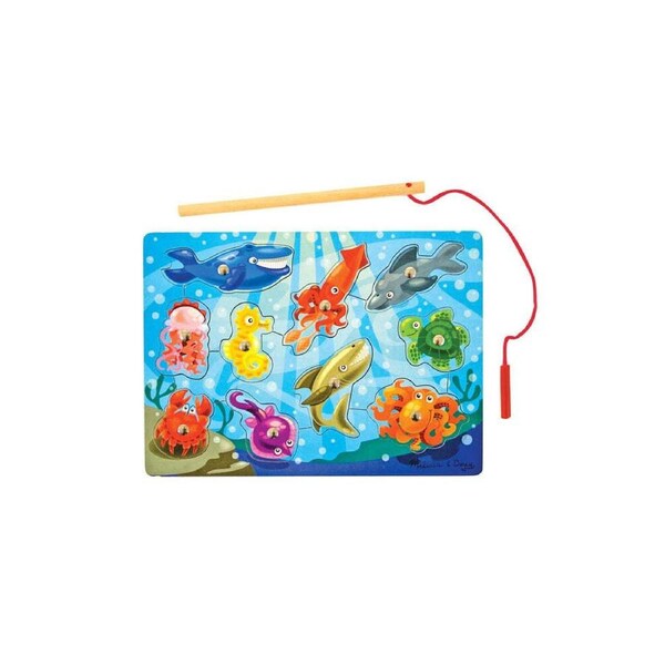 Melissa & Doug Magnetic Fishing Game Kids/Childrens Interactive Play Toy 3+