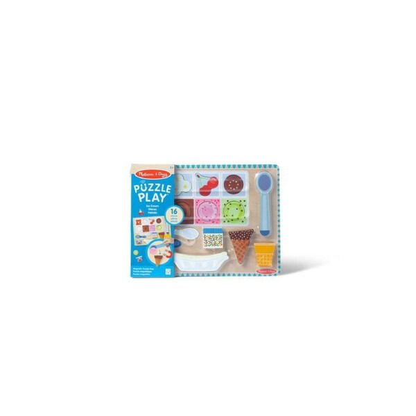 Melissa & Doug Wooden Ice Cream Magnetic Puzzle Play Kids/Childrens Toy 2+