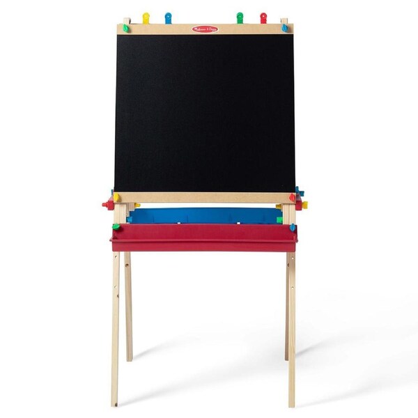 Melissa & Doug Deluxe Wooden Standing Art Easel Kids/Childrens Play Toy 3+