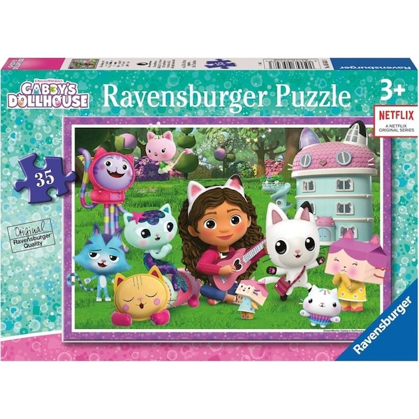 35pc Ravensburger Gabby's Dollhouse It's Magical! Kids Jigsaw Puzzle Set 3y+