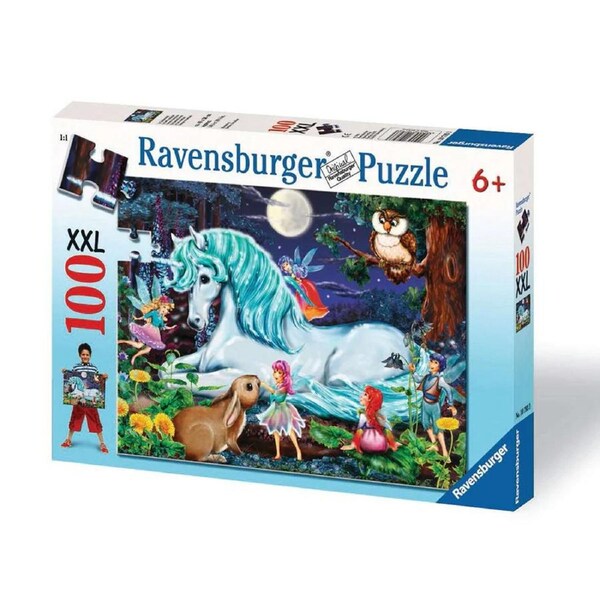 100pc Ravensburger Enchanted Forest Kids/Childrens Jigsaw Puzzle Set 6y+