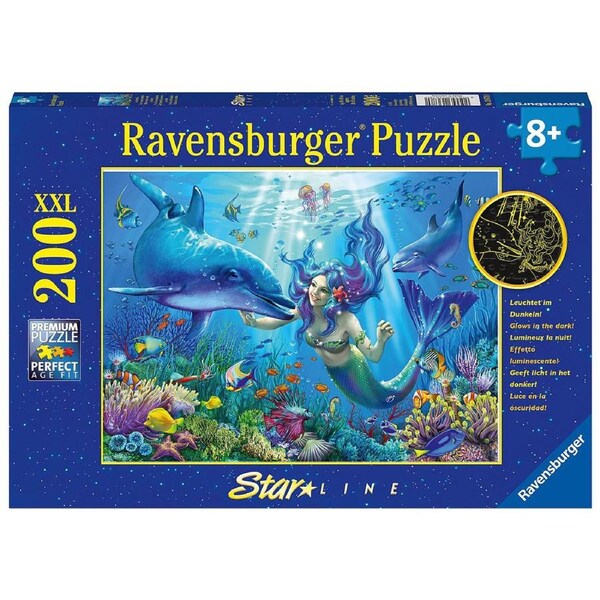 200pc Ravensburger Underwater Paradise Kids/Childrens Jigsaw Puzzle Set 6y+