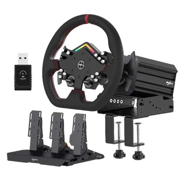 PXN V12 Lite Premium Racing Wheel Direct Drive Bundle