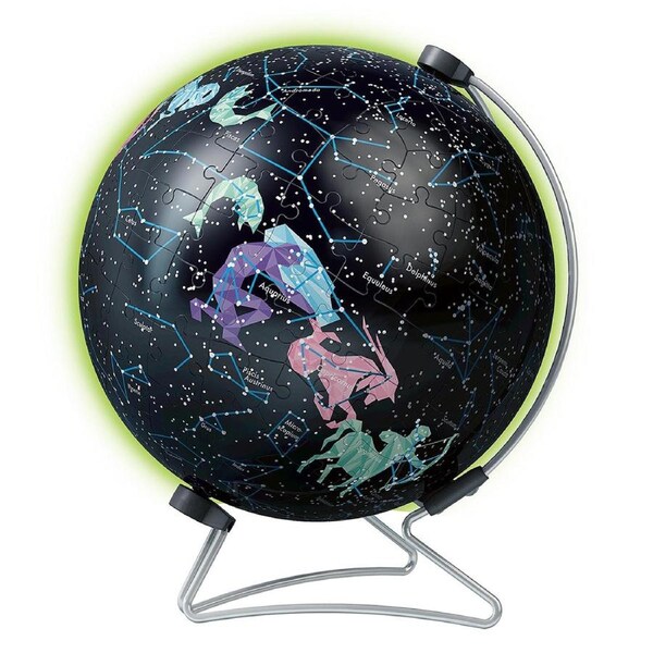 Ravensburger Ball Starglobe Glow-In-The-Dark 3D Jigsaw Puzzle Piece Ball Set