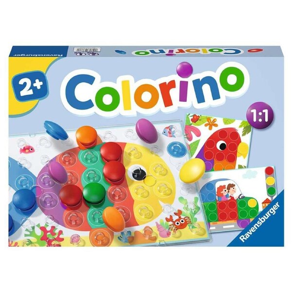 Ravensburger Colorino Shapes and Colors Kids/Childrens Tabletop Game 2y+