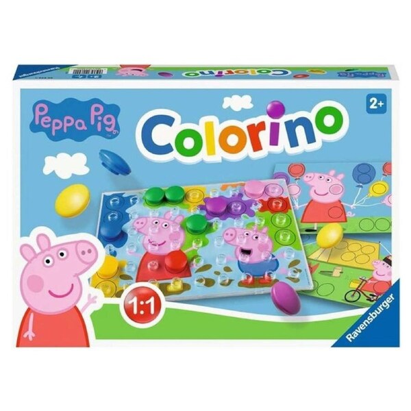 Ravensburger Peppa Pig Colorino Kids/Childrens Puzzle Game Set 2y+