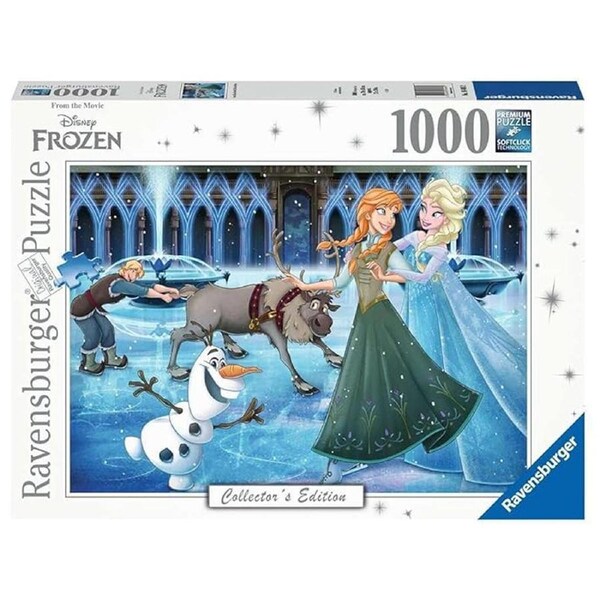 1000pc Ravensburger Disney Moments 2013 Frozen Family Jigsaw Puzzle Set