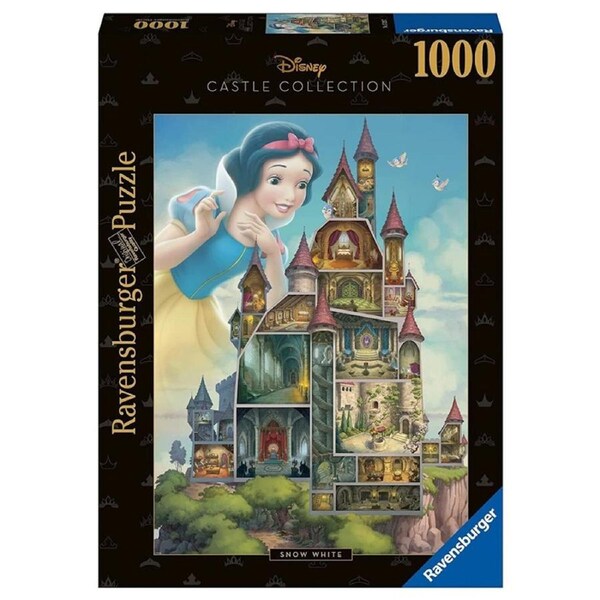1000pc Ravensburger Disney Castles: Snow White Family Jigsaw Puzzle Set