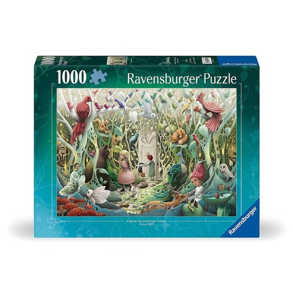 1000pc Ravensburger The Secret Garden Theme Family Jigsaw Puzzle Set
