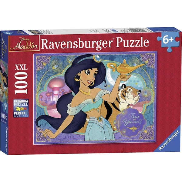 100pc Ravensburger Disney Aladdin Princess Jasmine Kids Jigsaw Puzzle Set 6y+