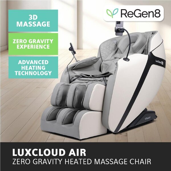 Regen8 LuxCloud Air - Zero Gravity Heated Massage Chair