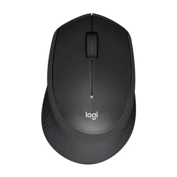 Logitech M331 SILENT PLUS Wireless Mouse Black DPI (Min/Max): 1000 1-Year