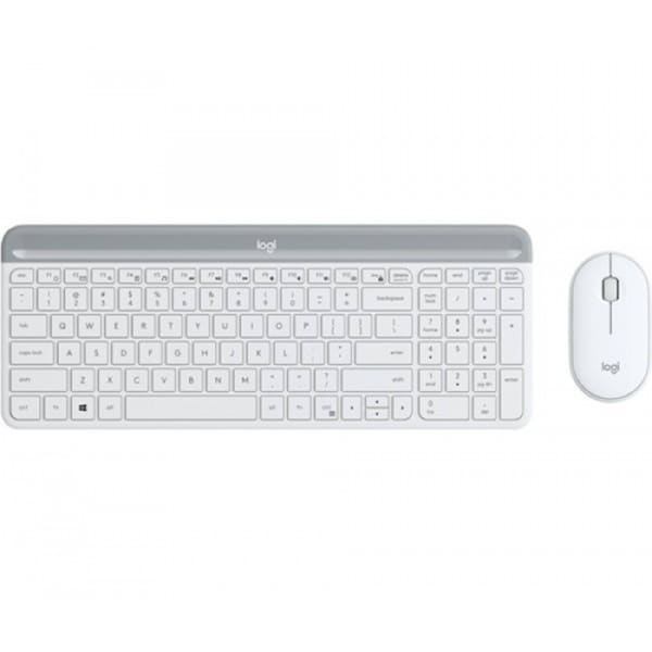 Logitech MK470 Slim Wireless Keyboard Mouse Combo Nano Receiver 1 Yr Warranty