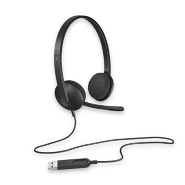 Logitech H340 Plug Play Usb Headset With Noise Cancelling Microphone