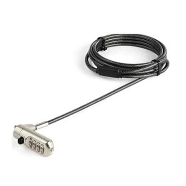 Startech 2M Laptop Cable Lock For Nano Slot Computer Tablet Device