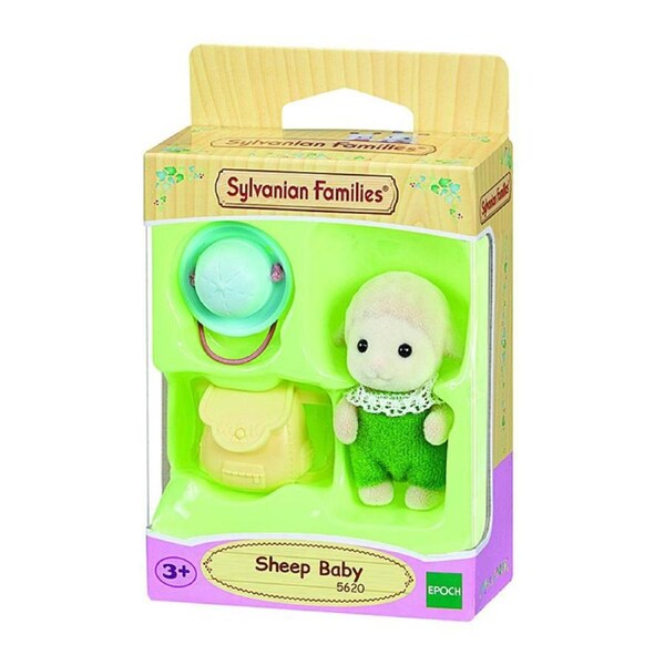 3pc Sylvanian Families Sheep Baby Kids Miniature Collectible Figure Toy 3y+