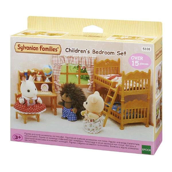 15pc Sylvanian Families Children's Bedroom Playset Kids Dollhouse Play Toy 3+
