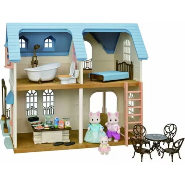 40pc Sylvanian Families Courtyard Home/Dollhouse Playset Kids/Children Toy 3+