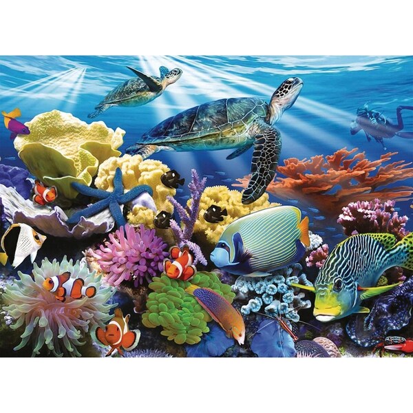 200p Ravensburger Ocean Turtles Theme Jigsaw Kids/Childrens Puzzle Pieces 8Y+