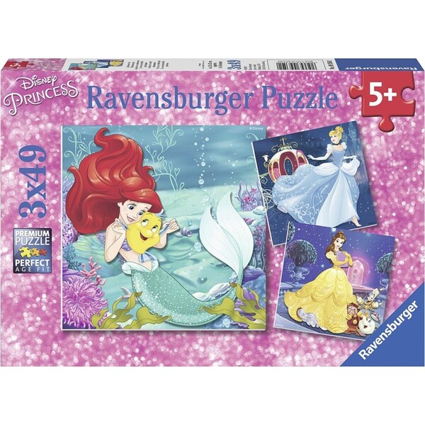 49pc Ravensburger Disney Princesses Adventure Jigsaw Childrens/Kids Puzzle 5Y+
