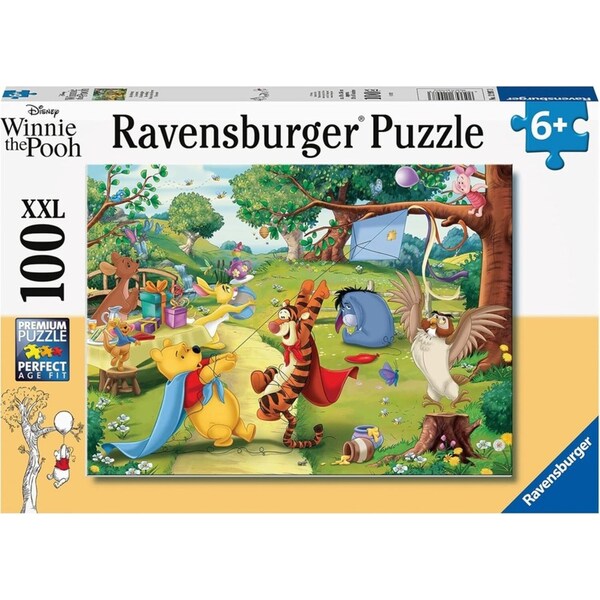 100pc Ravensburger Disney Pooh to the Rescue Jigsaw Childrens/Kids Puzzle 6Y+